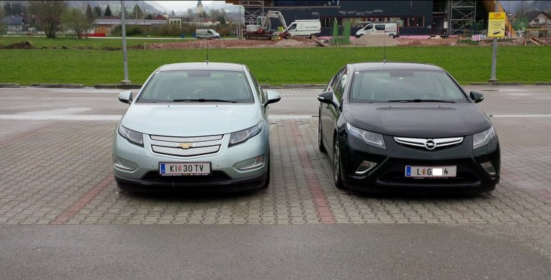 Volt und Ampera - traut vereint
